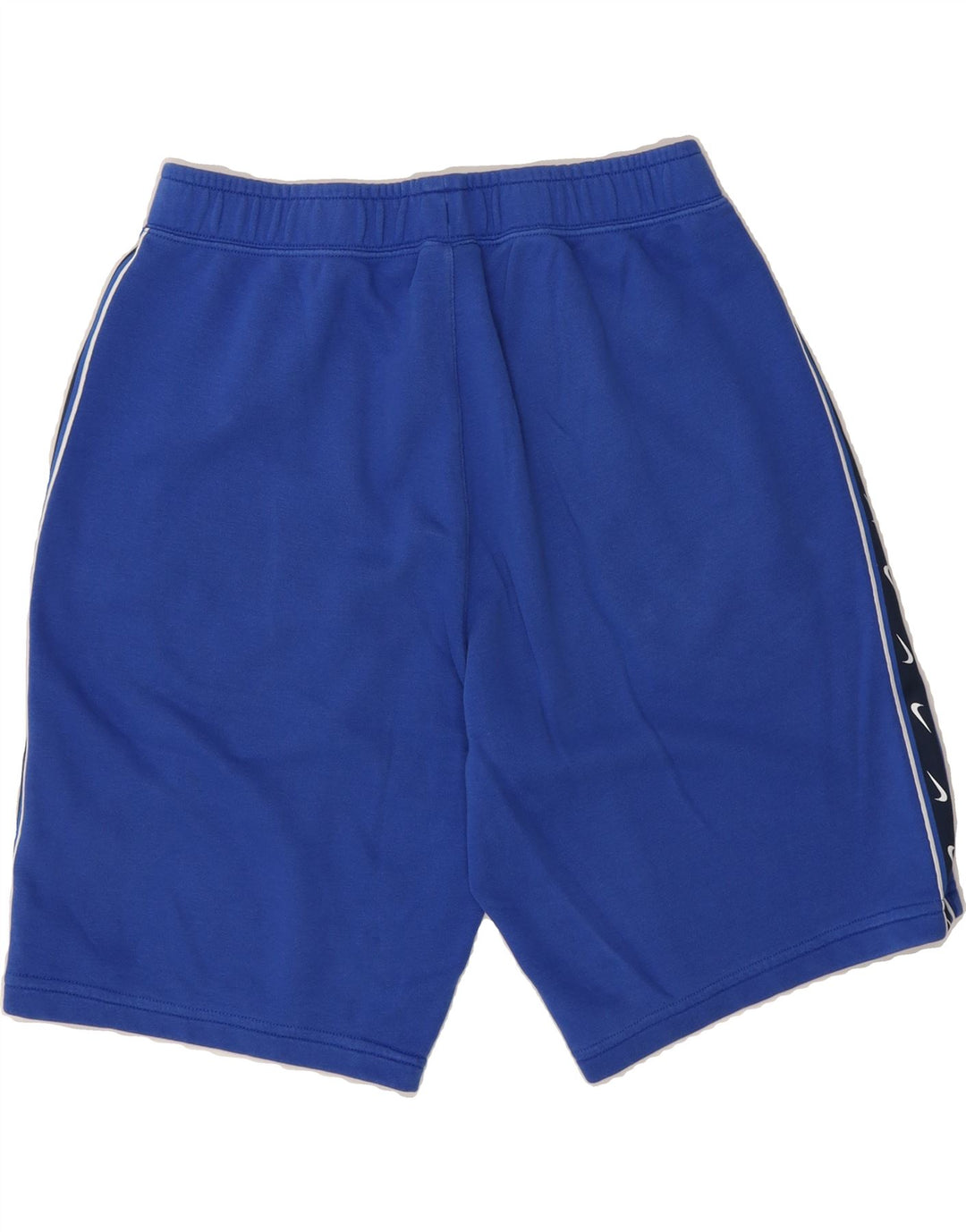 NIKE Mens Graphic Sport Shorts Medium  Blue Cotton Vintage Nike and Second-Hand Nike from Messina Hembry 