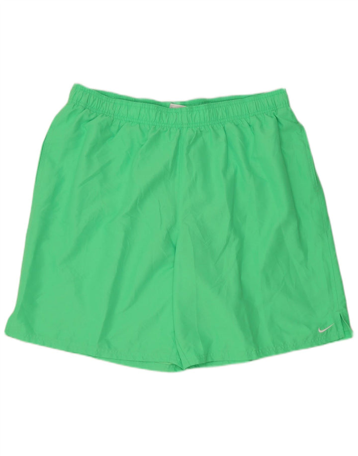 Pantaloni scurți sport Nike pentru bărbați 2XL, poliester verde