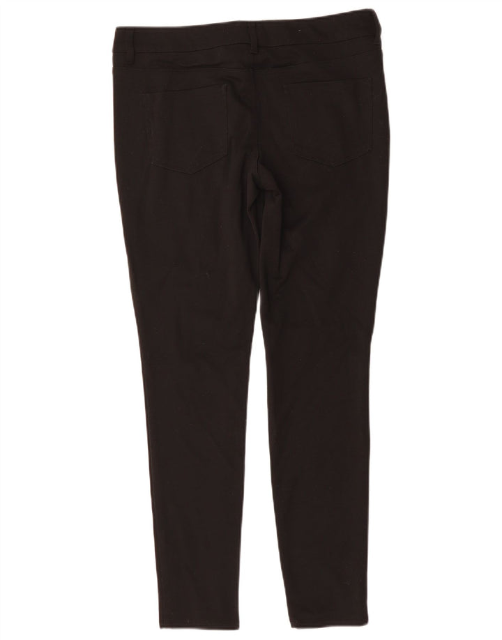 MOSSIMO Pantaloni skinny casual pentru femei US 8 Medium W30 L29 Poliester negru