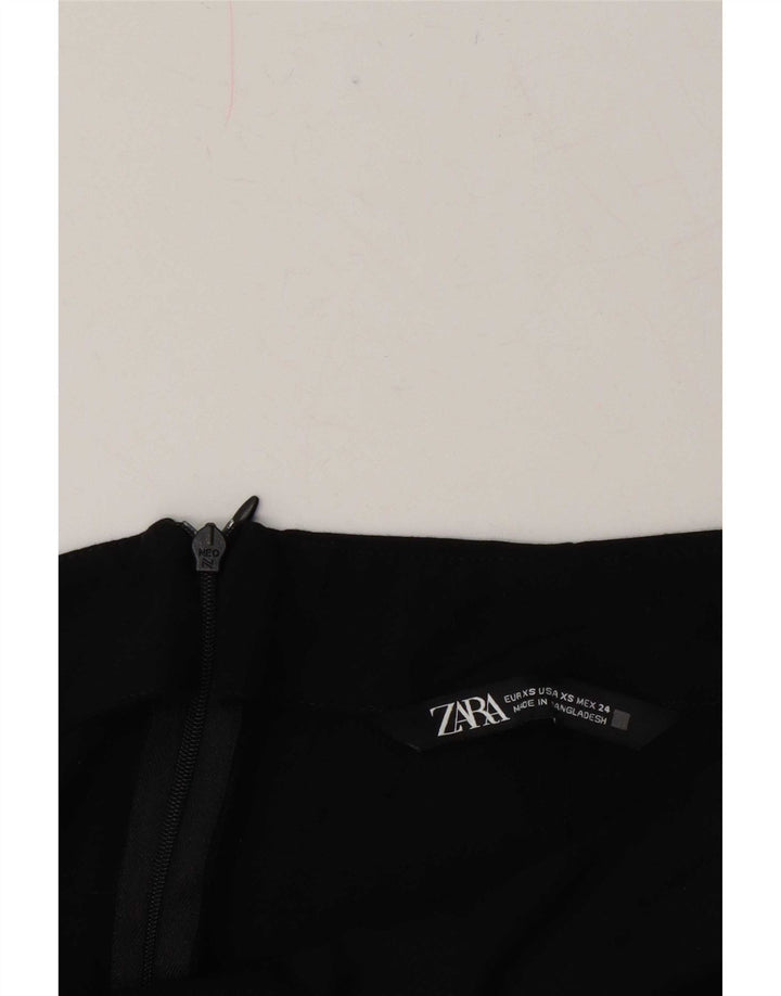 Fusta Midi Femei Zara XS W24 Negru