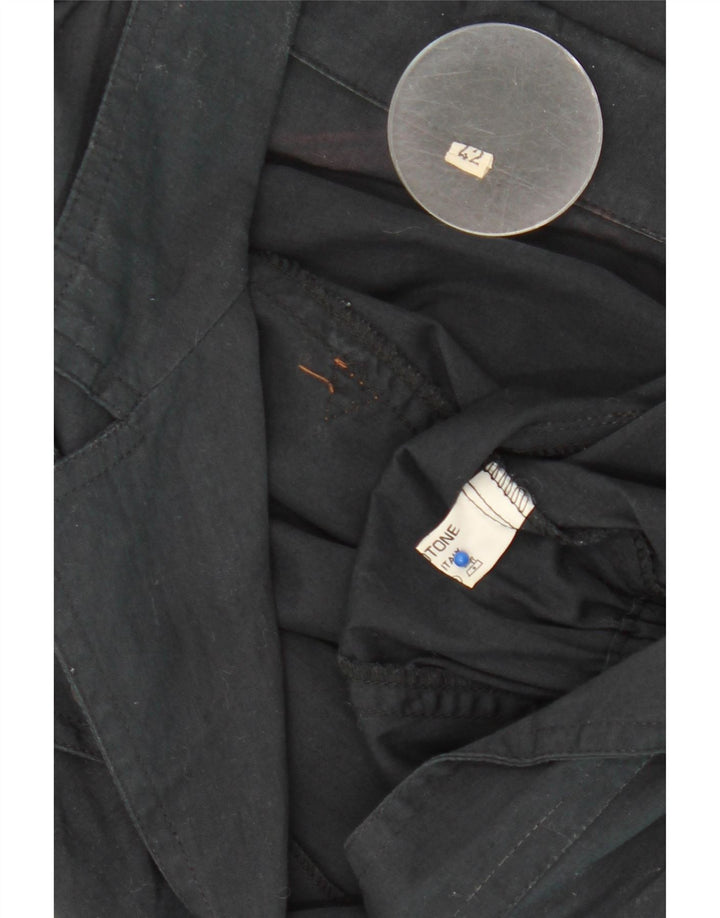 Salopetă Vintage pentru Damă IT 42 Medium Bleumarin Bumbac