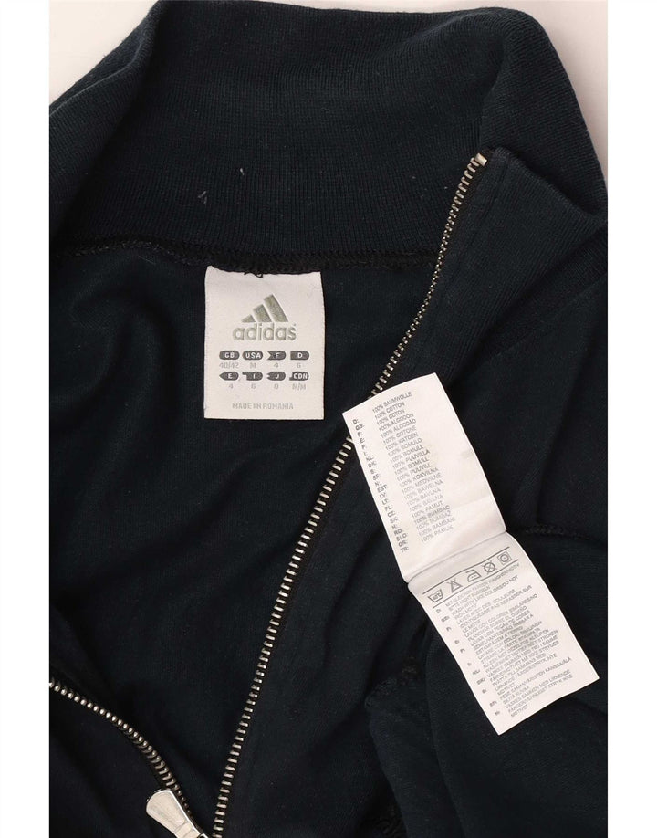 Jachetă de trening Adidas pentru bărbați Marea Britanie 40/42 Bumbac mediu albastru bleumarin