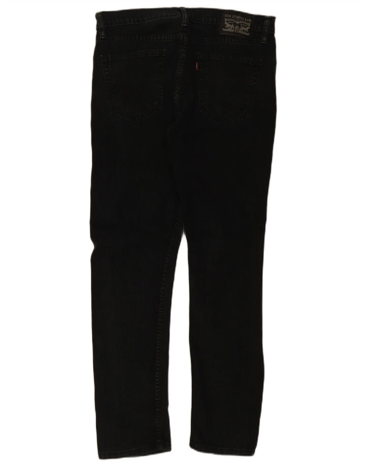 Blugi slim pentru bărbați Levi's W34 L30 bumbac negru