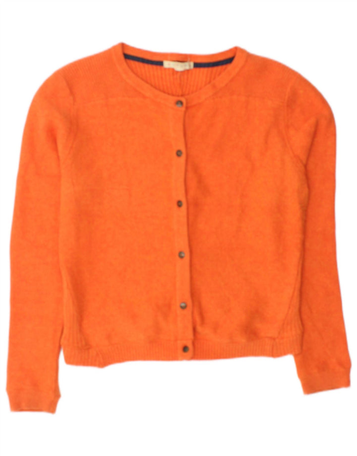Pulover cardigan crop pentru femei White Stuff UK 14 portocaliu mediu