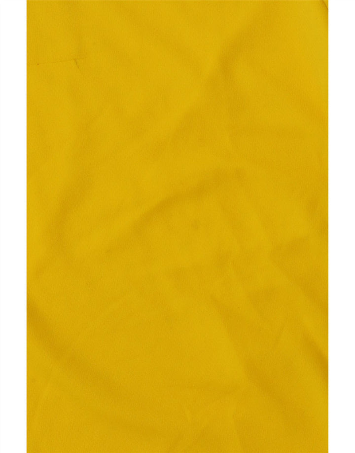 Tricou ADIDAS Climalite pentru bărbați Top Medium Galben Poliester