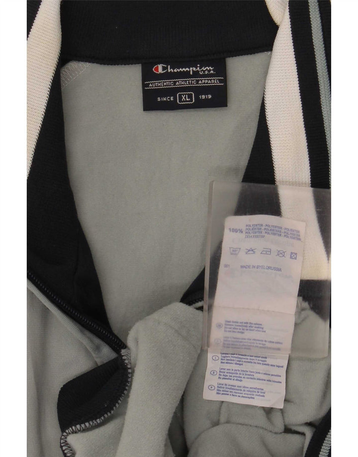 Jachetă de trening pentru bărbați Champion, XL, gri, poliester color bloc