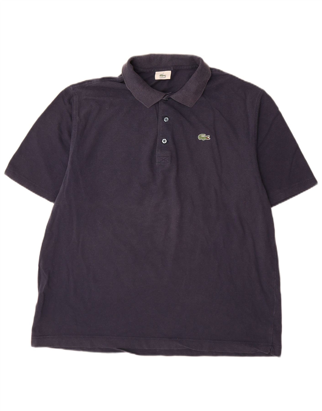 Tricou polo pentru bărbați Lacoste Mărimea 7 XL Bumbac bleumarin