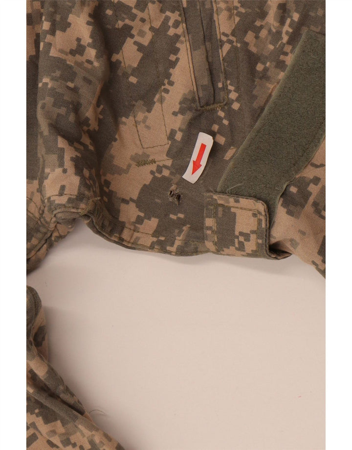 Jachetă militară vintage pentru bărbați UK 38 Camuflaj verde mediu