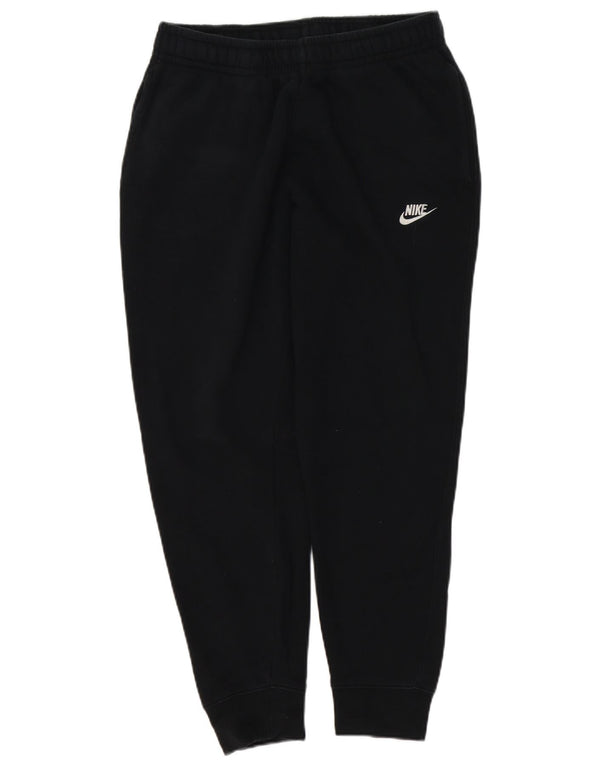 Pantaloni de trening Nike pentru bărbați Joggeri, bumbac mediu negru