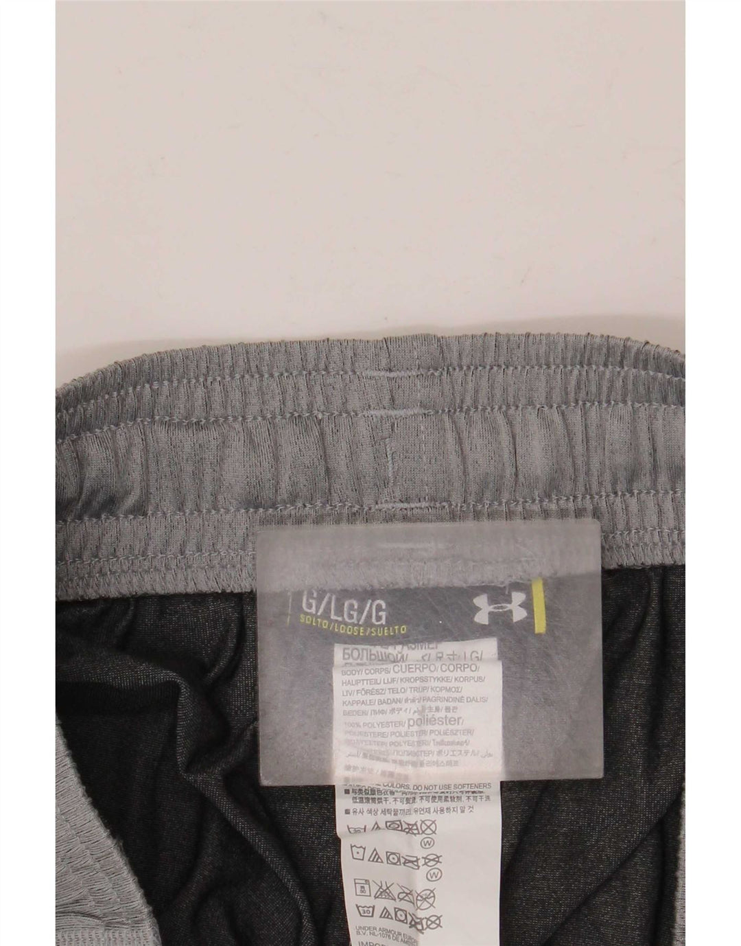 Pantaloni de trening Under Armour pentru bărbați, mari, gri, poliester color bloc