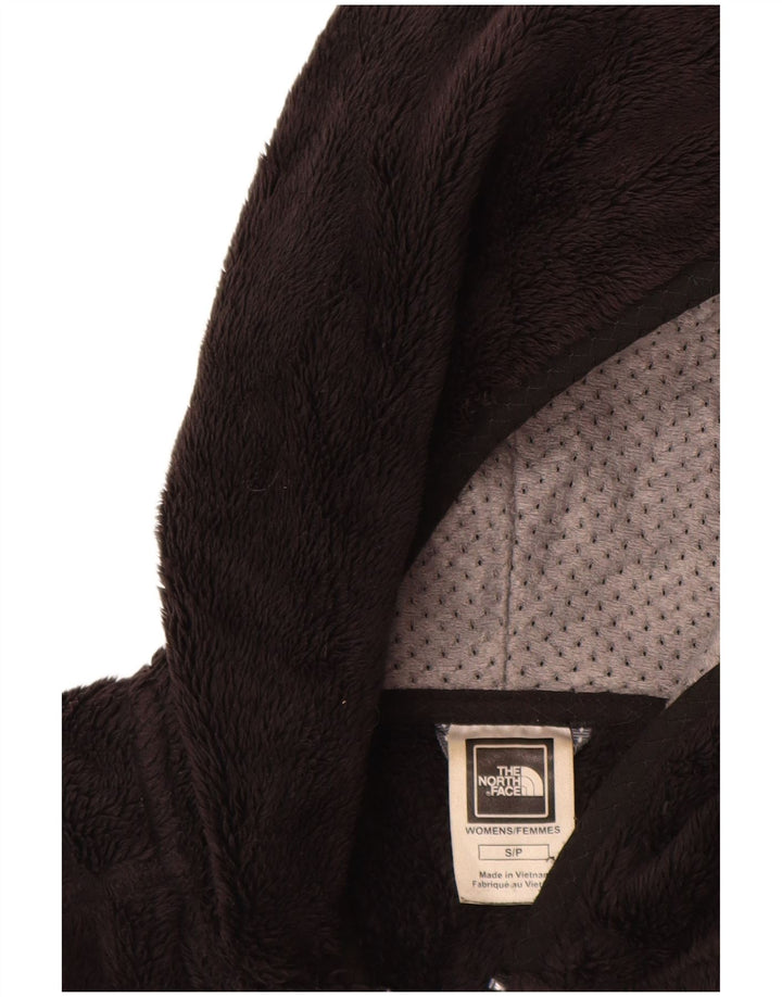 Jachetă din lână cu glugă pentru femei THE NORTH FACE UK 10 Poliester negru mic