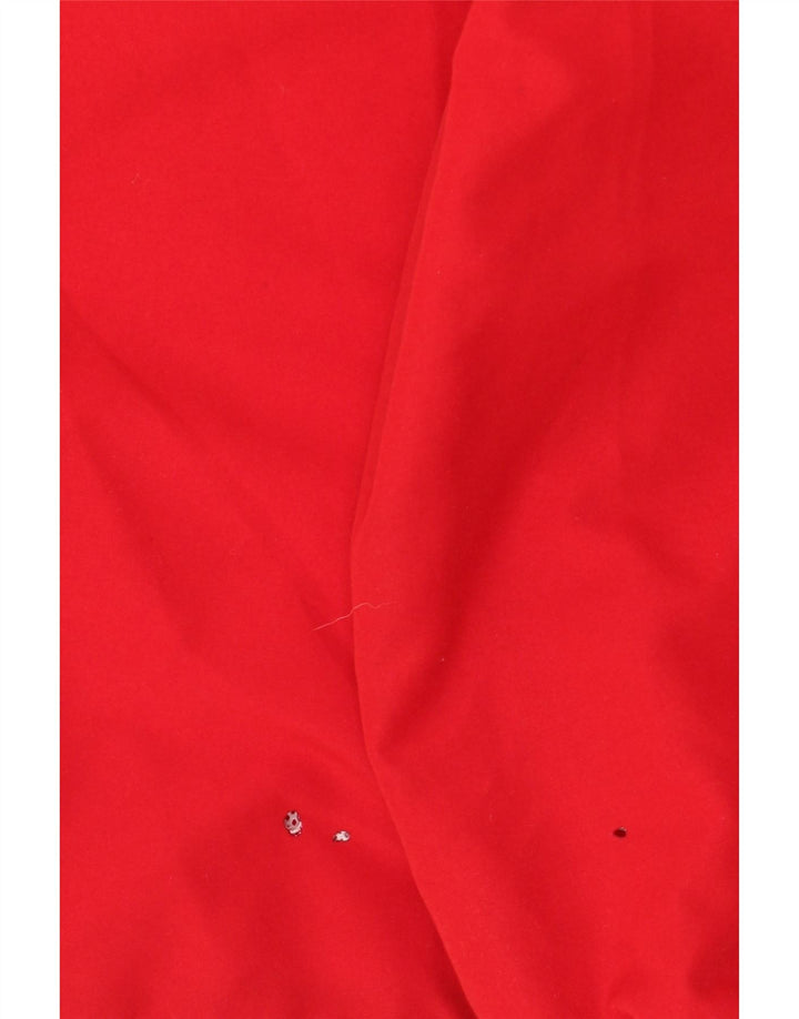 Jachetă de trening Adidas pentru bărbați Marea Britanie 42/44 Poliester color bloc roșu mare