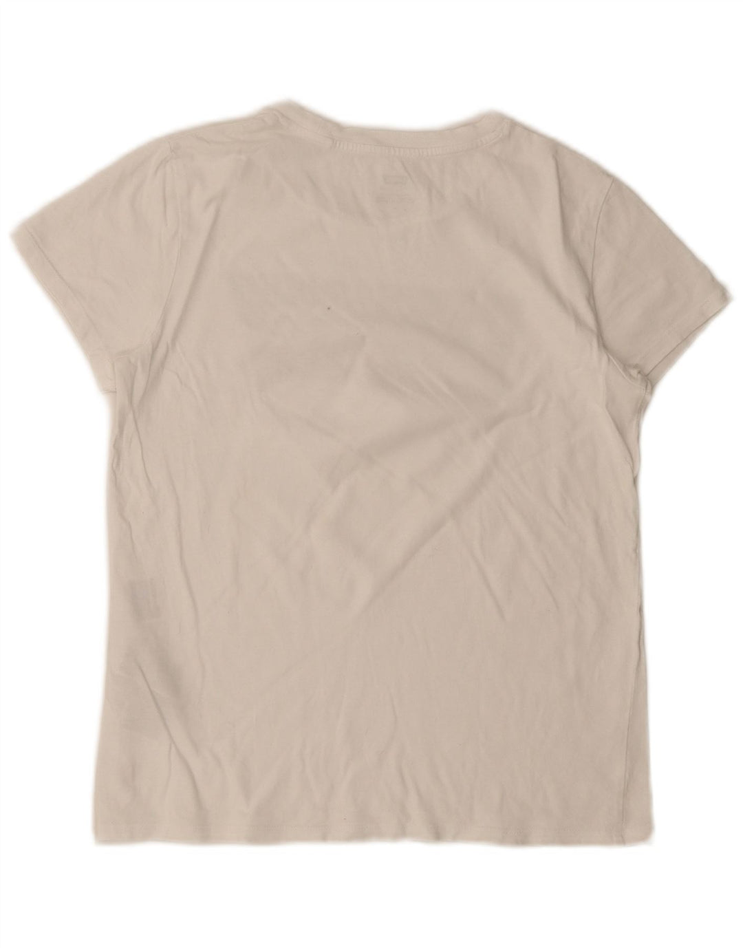 Tricou grafic Levi's pentru femei Top UK 12 Medium White Bumbac