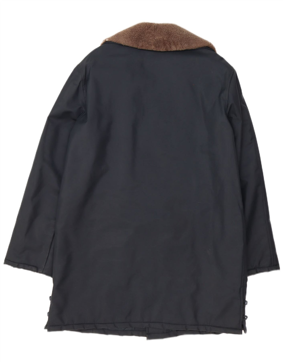 Palton șic pentru bărbați cu două piepturi UK 42 XL bleumarin