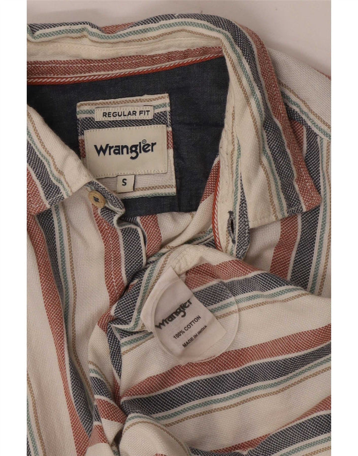 Cămașă Wrangler pentru bărbați, cu tăiere obișnuită, mică, multicoloră, cu dungi