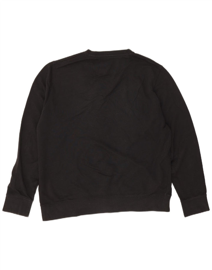 Hanorac pentru bărbați Wrangler Jumper XL bumbac negru