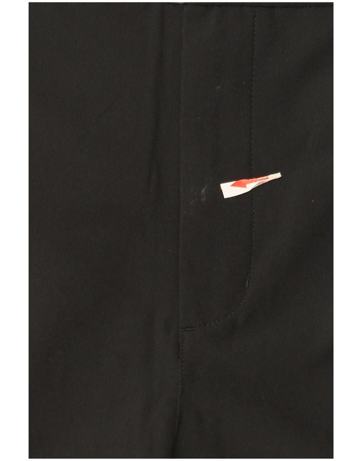 Pantaloni scurți chino pentru bărbați Dri Fit, cu ajustare standard, W36, poliester negru mare