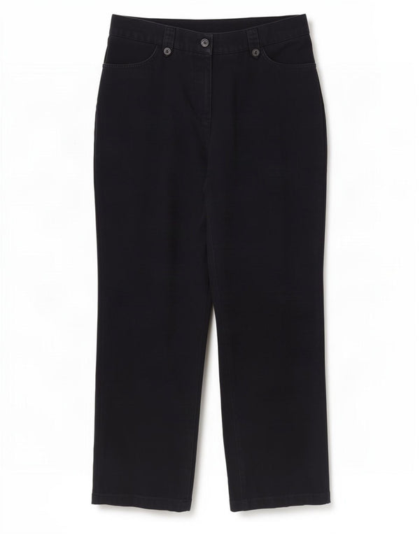 Pantaloni chino pentru femei Marks & Spencer UK 14 Large W32 L27 Bleumarin