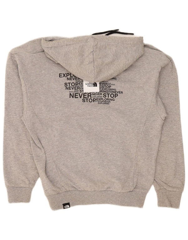 Pulover supradimensionat pentru femei The North Face UK 10 Bumbac gri mic