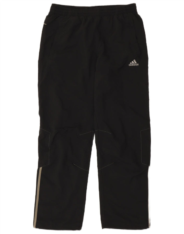 Pantaloni de trening Adidas Clima 365 pentru bărbați, poliester negru mic