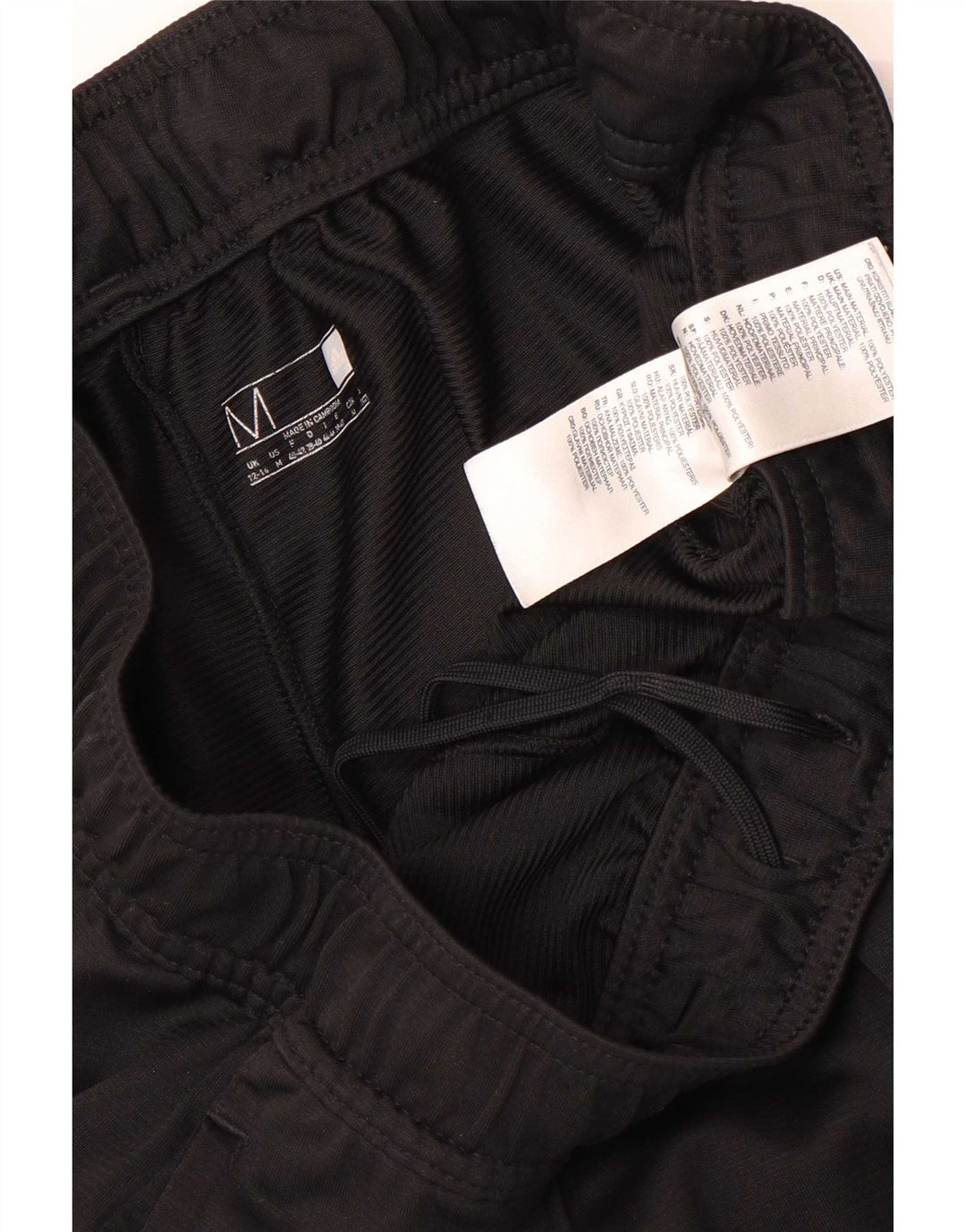 Pantaloni de trening Adidas pentru femei UK 12/14 Poliester mediu negru