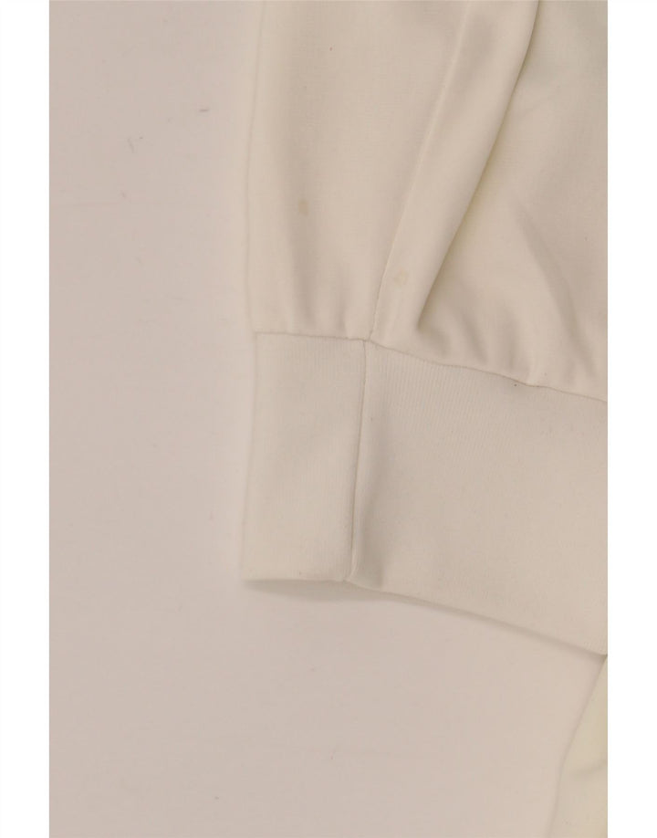 Jachetă de trening vintage pentru bărbați, 2XL, nailon color bloc alb