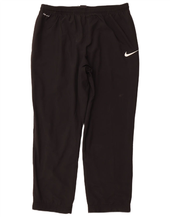 Pantaloni de trening NIKE Dri Fit pentru bărbați, 2XL, poliester negru