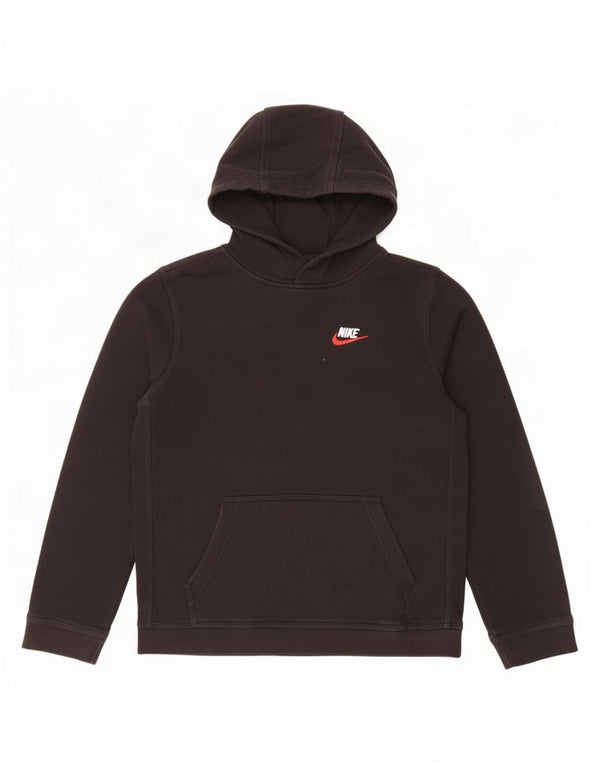 Pulover Nike pentru băieți 13-14 ani XL bumbac negru