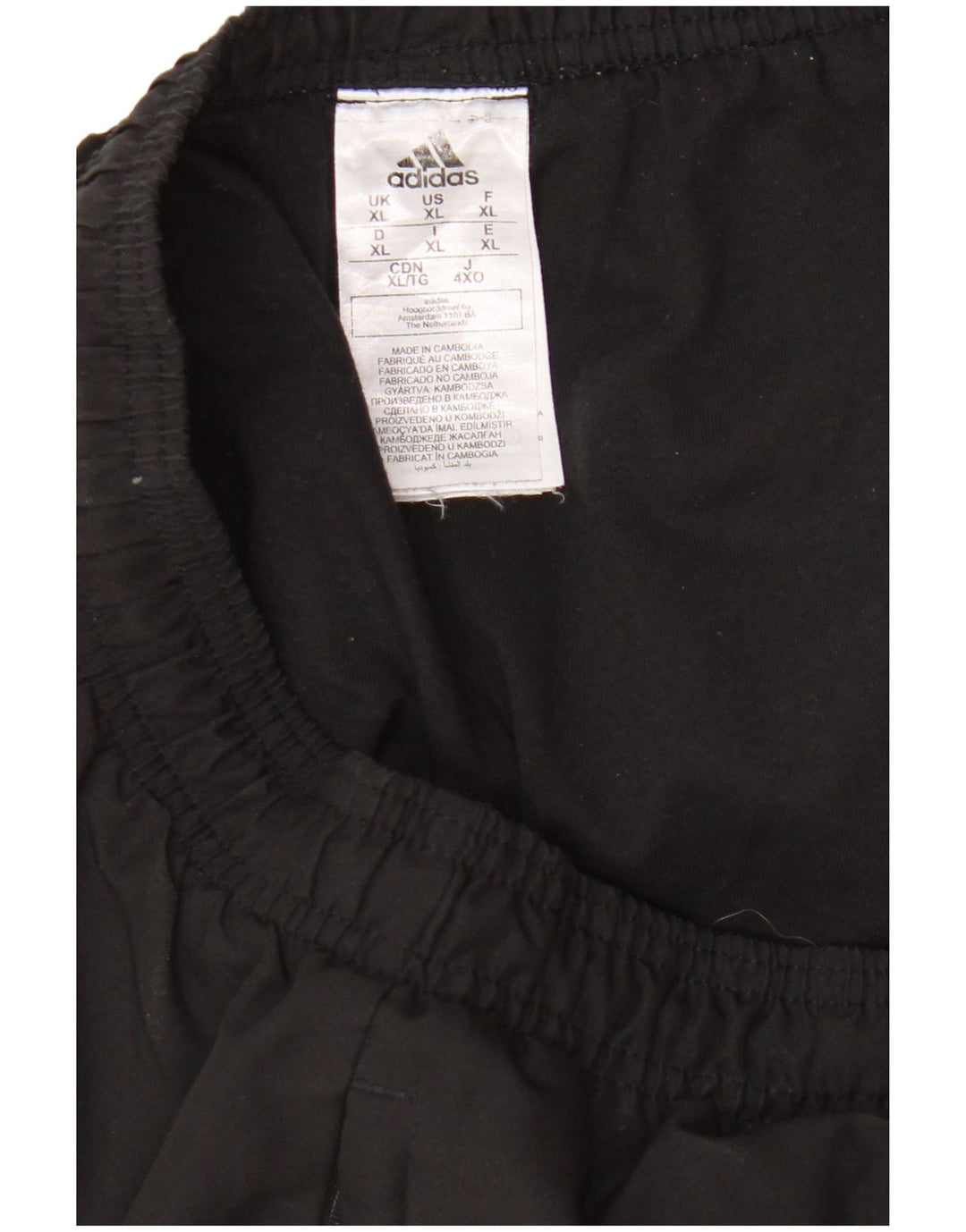 Pantaloni de trening pentru bărbați Adidas Pantaloni de jogging XL Poliester negru