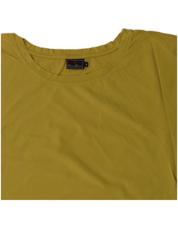 CONTE OF FLORENCE Tricou pentru femei Top UK 14 Medium Khaki Bumbac