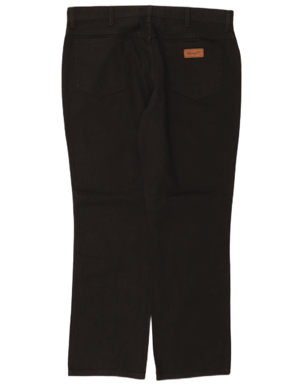 Blugi drepti WRANGLER pentru femei, cu ajustare normală, W40 L32, bumbac negru