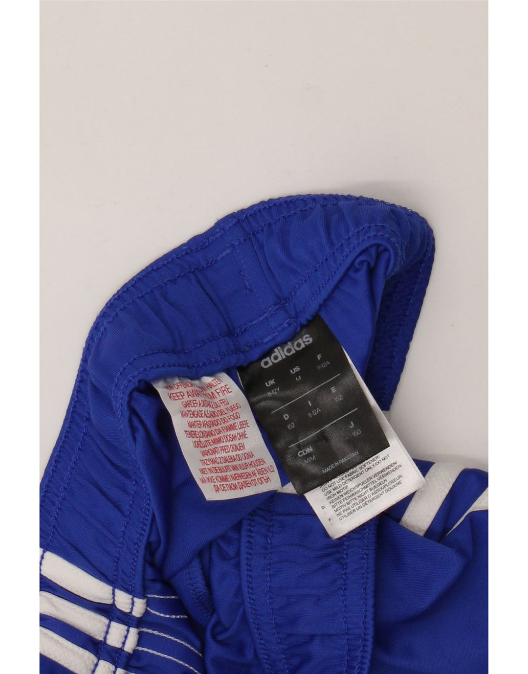 Pantaloni scurți sport adidas Climalite pentru băieți 11-12 ani poliester albastru