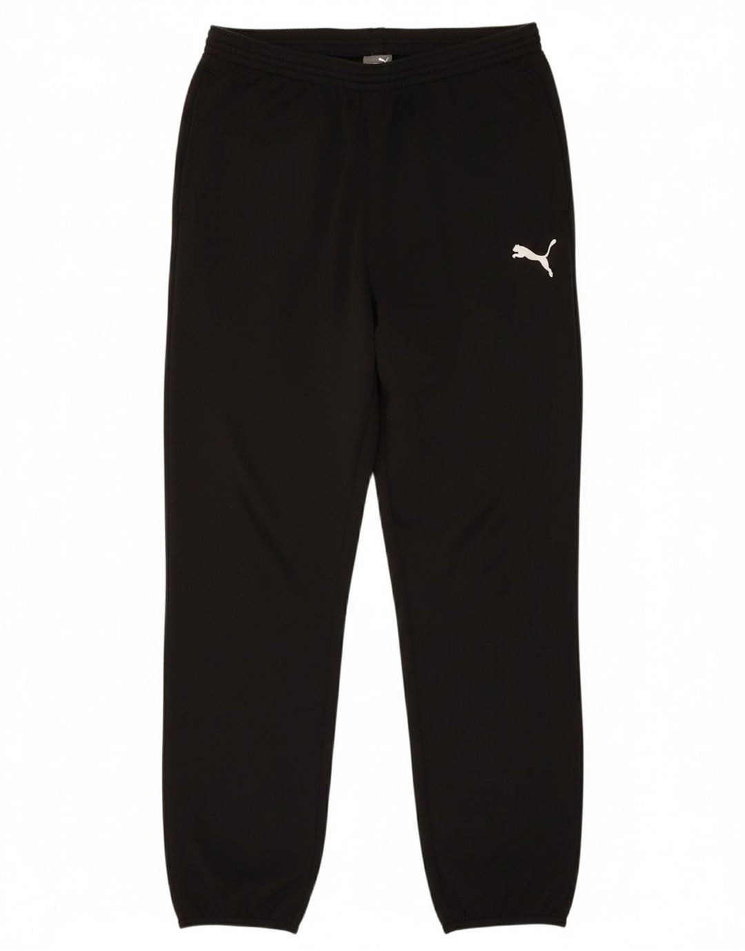 PUMA Mens Tracksuit Trousers Joggers Large Black Polyester