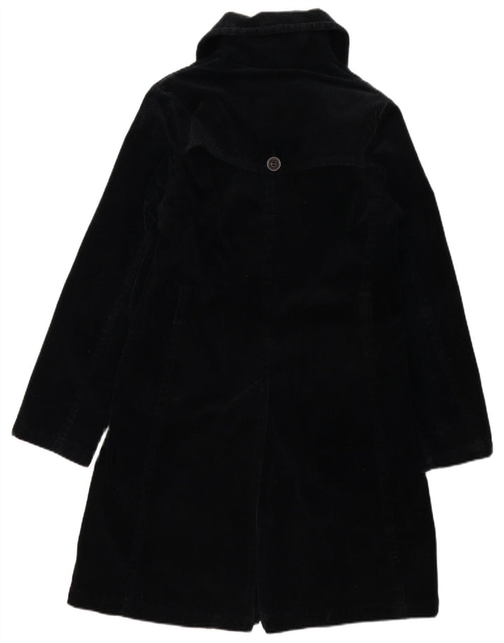 Palton pentru femei Benetton din velur IT 40 Bumbac negru mic