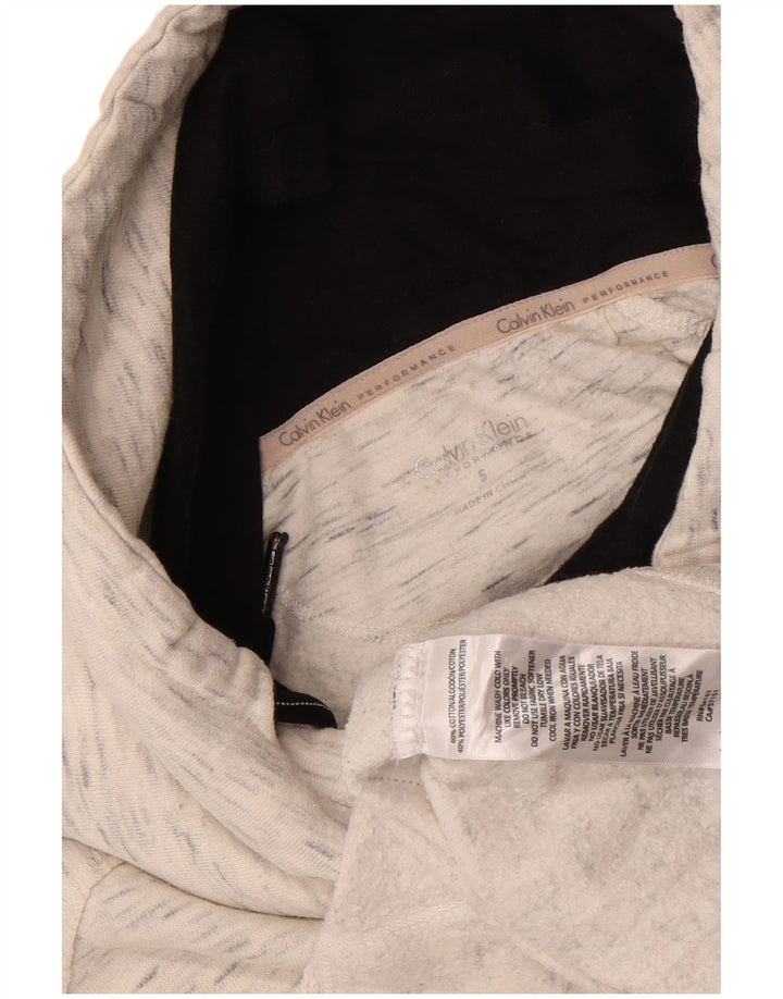 Pulover Calvin Klein pentru damă, cu grafic, UK 10, mic, gri, pete
