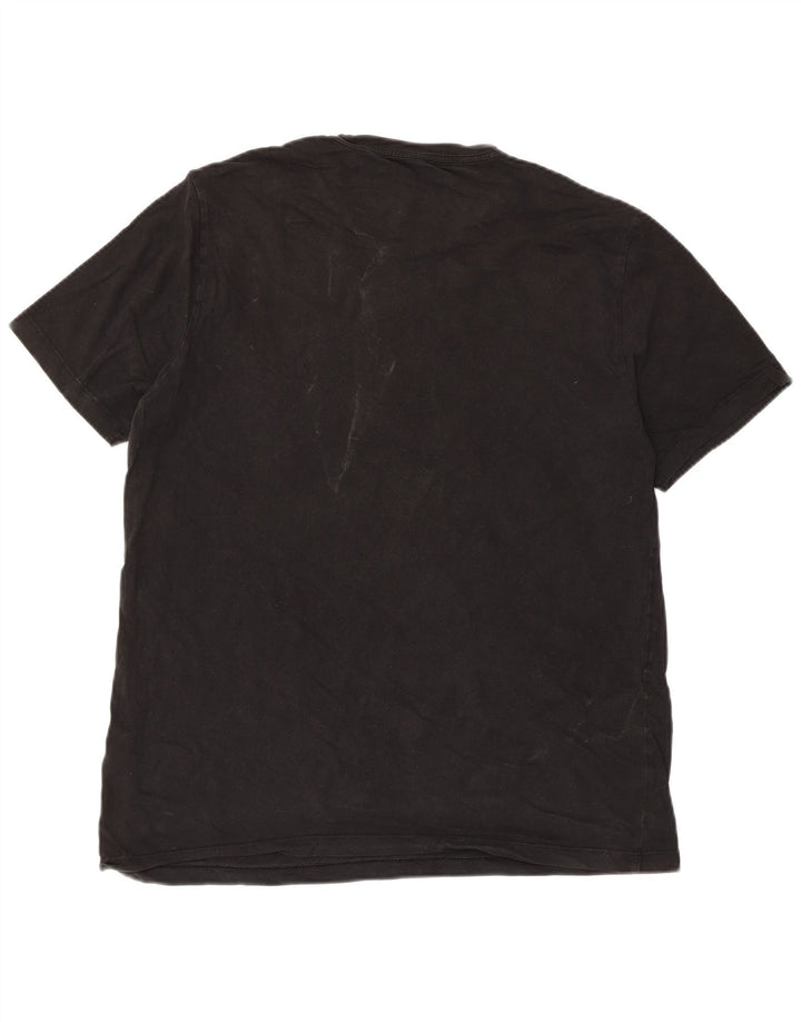 Tricou All Saints pentru bărbați, cu croiala normală, XL, bumbac negru