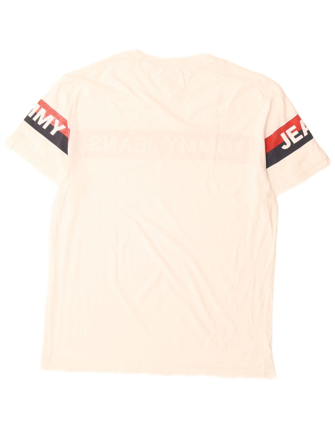 Tricou grafic Tommy Hilfiger pentru bărbați Top mediu alb