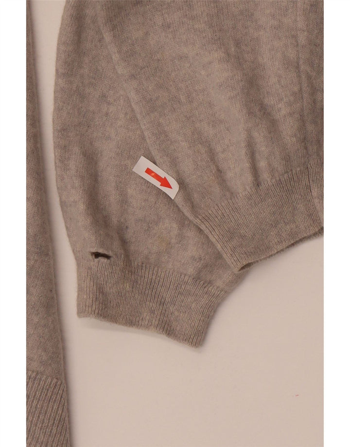 Massimo Dutti Rochie Jumper cu mânecă lungă pentru femei UK 10 Mic Lână gri