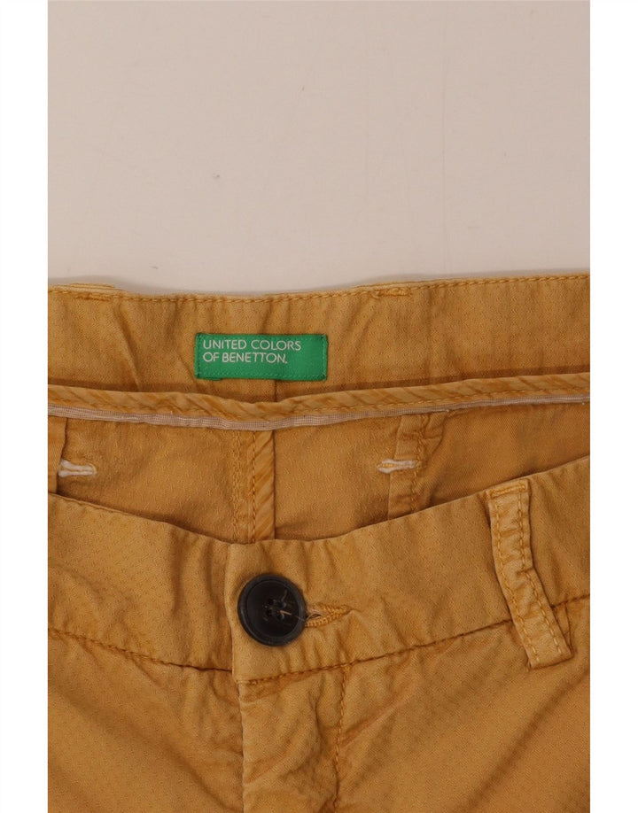 Pantaloni scurți chino pentru bărbați Benetton W38 XL maro