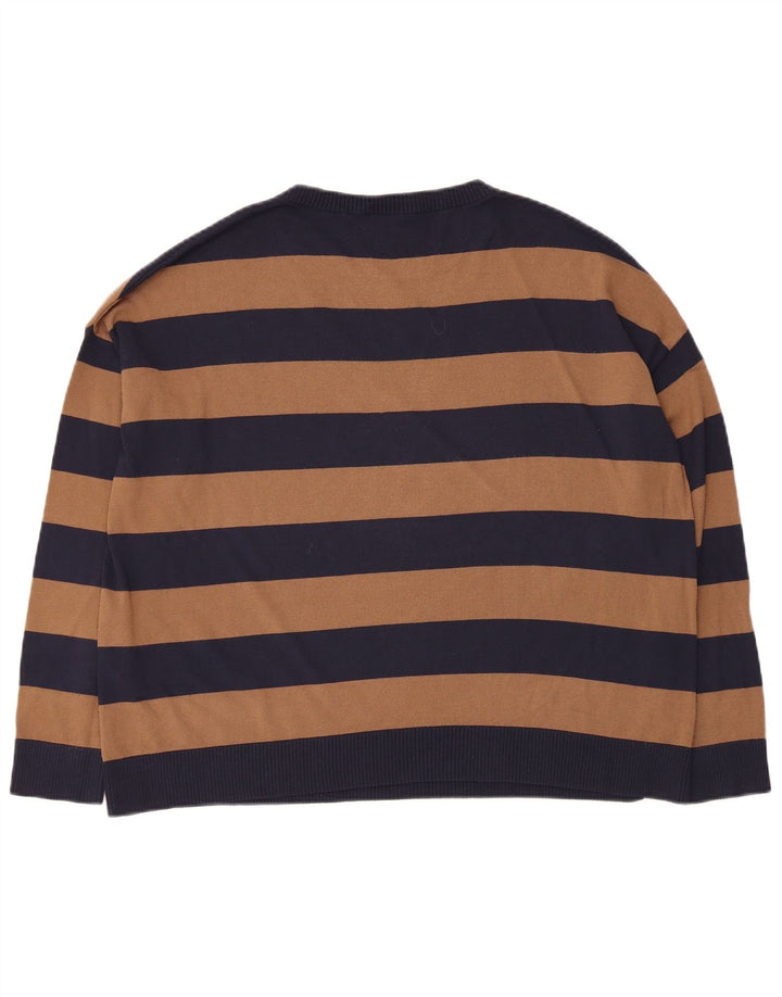 Max Mara Pulover pentru femei de weekend cu gât barcă UK 14 Medium Bleumarin