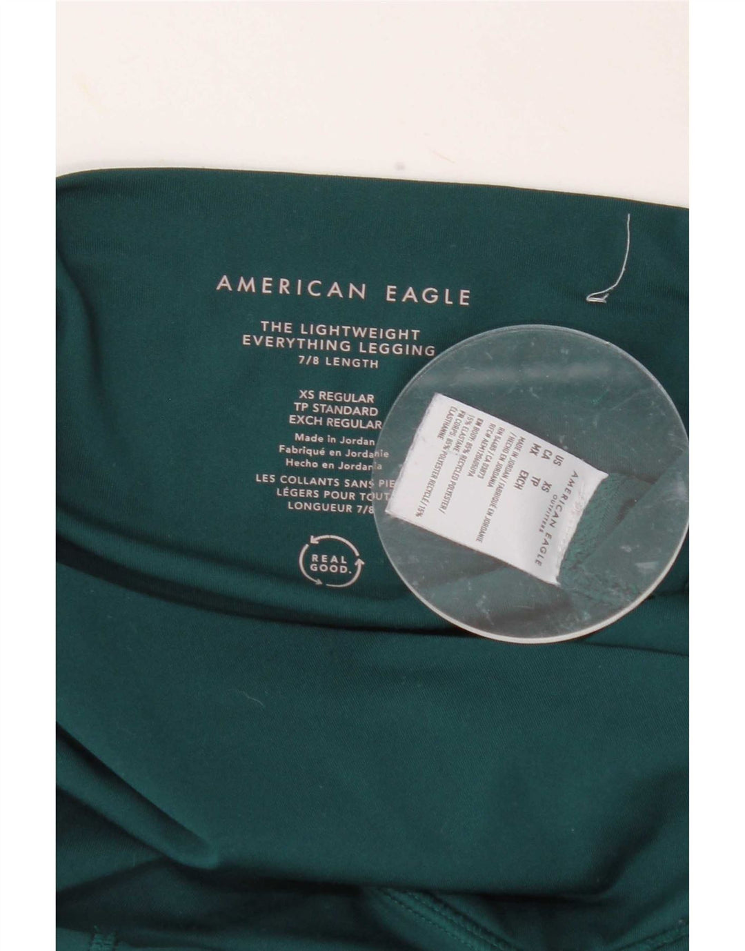 Leggings pentru femei American Eagle UK 4 XS Poliester verde