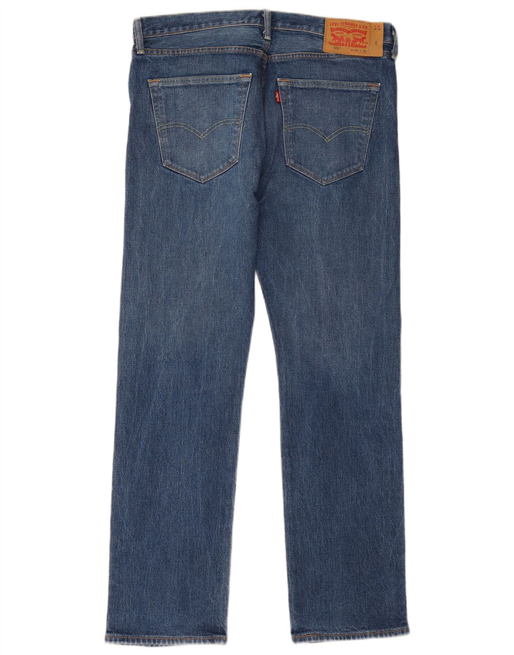 Blugi drepti pentru bărbați Levi's 501 W36 L32 Bumbac albastru