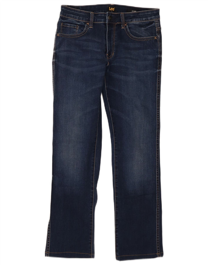 Jeans Bootcut Lee pentru femei US 9 Medium W28 L27 Blue Bumbac