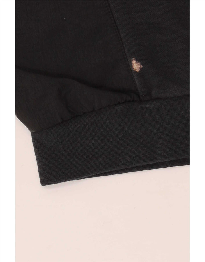 Hanorac grafic pentru bărbați Nike Pulover mic, negru, color block, bumbac