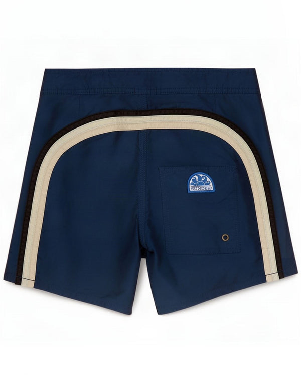Sundek Mens Swimming Shorts Medium Navy Blue