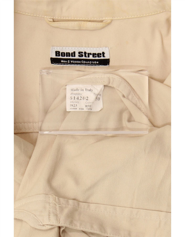 Jachetă pentru femei Bond Street cu 5 nasturi IT 50 XL bumbac bej