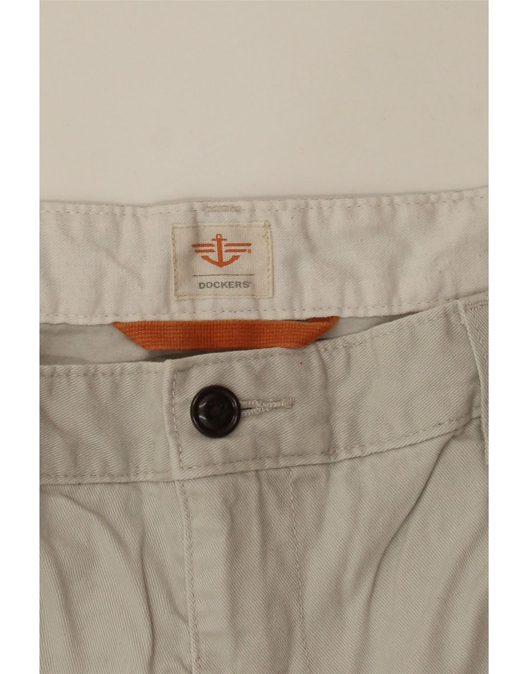 DOCKERS Mens Chino Shorts W36 Large  Grey Cotton Vintage Dockers and Second-Hand Dockers from Messina Hembry 