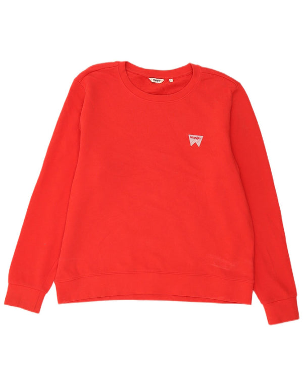 Hanorac pentru bărbați Wrangler Jumper mare bumbac roșu