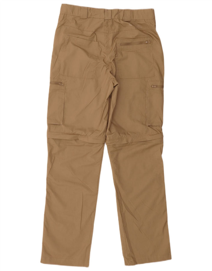 Pantaloni cargo drepti pentru bărbați Mountain Warehouse L30 L30 poliester bej