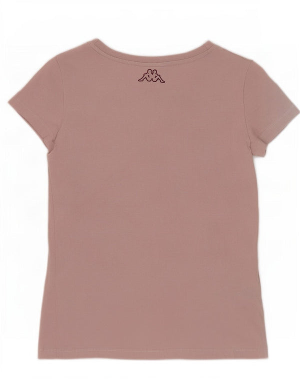 Tricou grafic Kappa pentru femei Top UK 10 Small Pink Bumbac